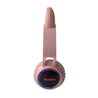 1KHz Foldable Bluetooth Earphones LED Cat Ear Design Sound Surrounding Headphone