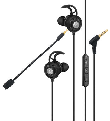Usb/3.5mm Jack 10mm 18 Ohm Black Sport Wireless Earphones With Mic