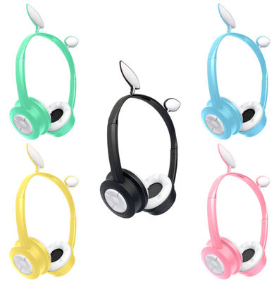 Nowe bezprzewodowe zestawy słuchawkowe LED Bluetooth Cat Ear Składany zestaw słuchawkowy z redukcją szumów z mikrofonem