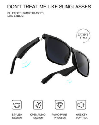 Aonike Top Sprzedawca TWS Okulary Bluetooth Muzyka Okulary Z Głośnikiem Bezprzewodowy Audio Inteligentne Okulary